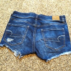 AE Distressed Jean Shorts